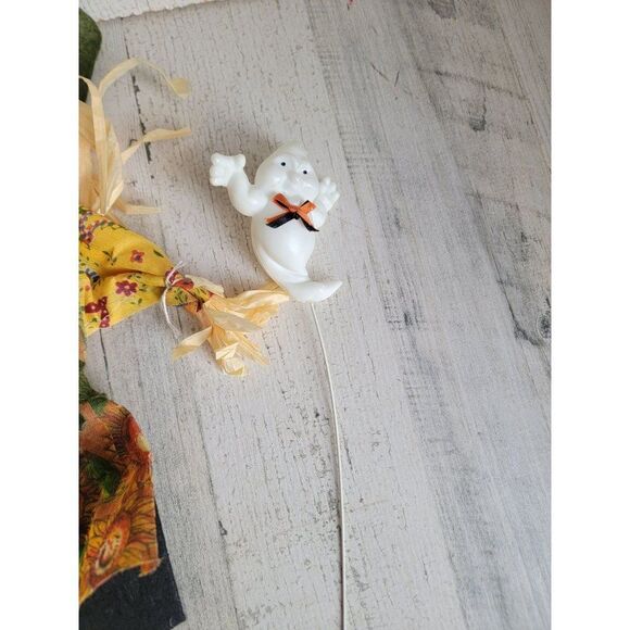 Fall Halloween scarecrow ghost pick flower accessory set - Picture 5 of 10